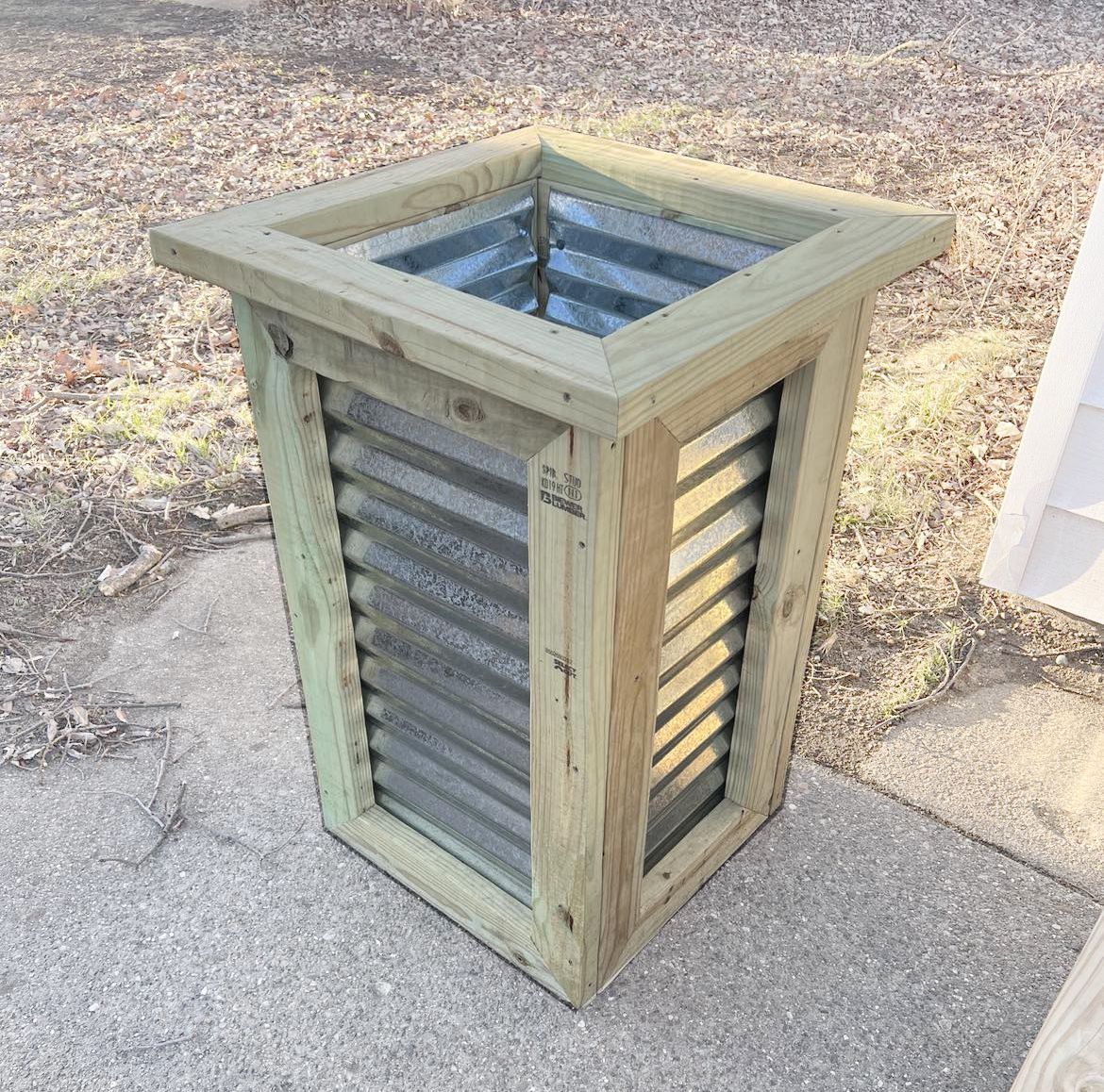 Vertical Garden Planter - Park Bench