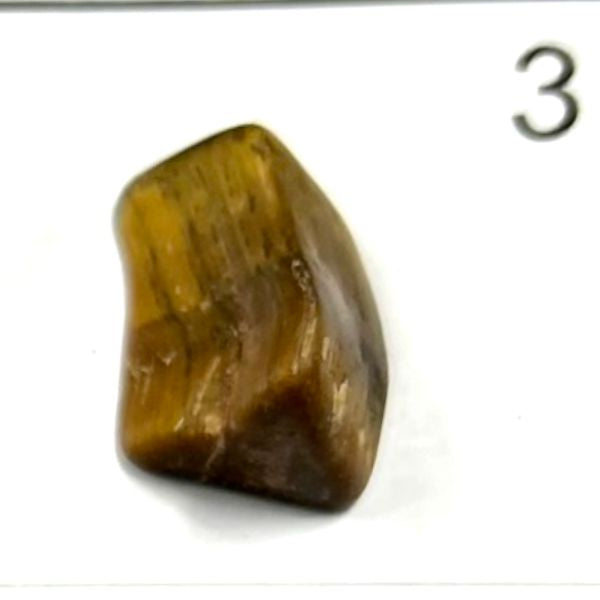 Tiger's Eye Chips. Tumbled and polished. 1401-3