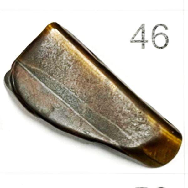 Tiger's Eye Chips. Tumbled and polished. 1401-46