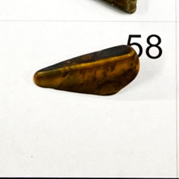 Tiger's Eye Chips. Tumbled and polished. 1401-58