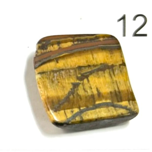 Tiger's Eye Chips. Tumbled and polished. 1401-12