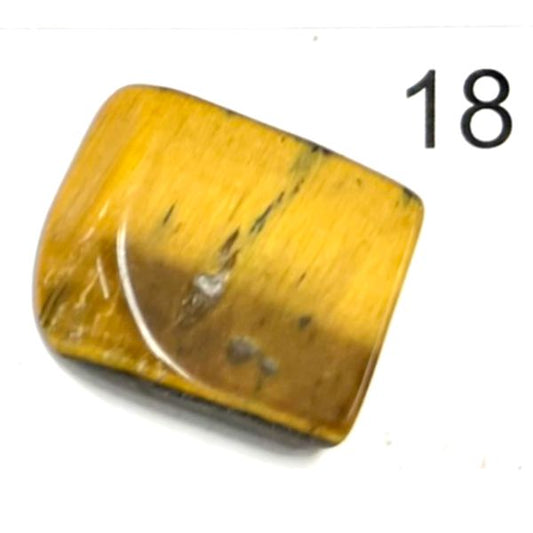 Tiger's Eye Chips. Tumbled and polished. 1401-18