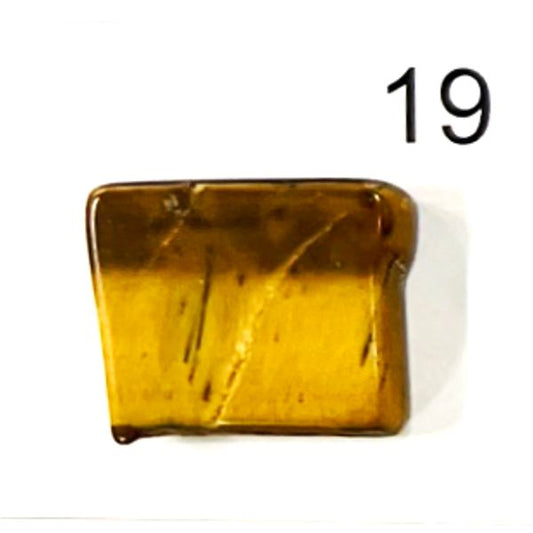 Tiger's Eye Chips. Tumbled and polished. 1401-19