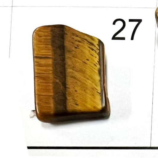 Tiger's Eye Chips. Tumbled and polished. 1401-27