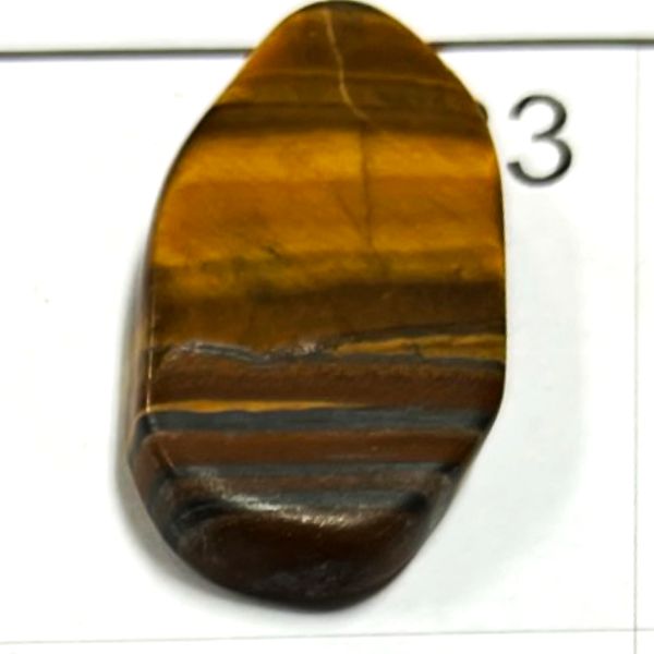 Tiger's Eye Chips. Tumbled and polished. 1401-33