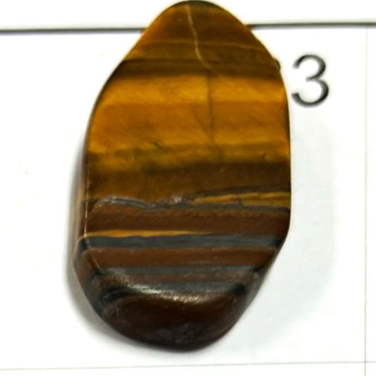 Tiger's Eye Chips. Tumbled and polished. 1401-33