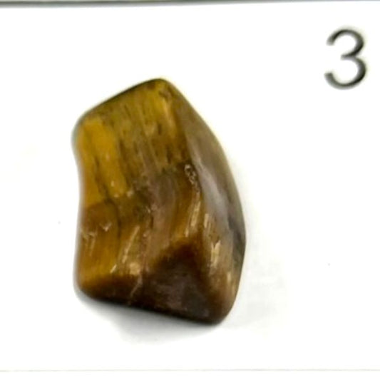 Tiger's Eye Chips. Tumbled and polished. 1401-3