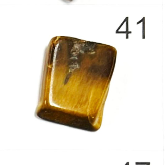 Tiger's Eye Chips. Tumbled and polished. 1401-41