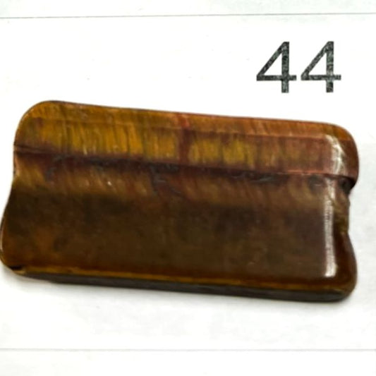 Tiger's Eye Chips. Tumbled and polished. 1401-44