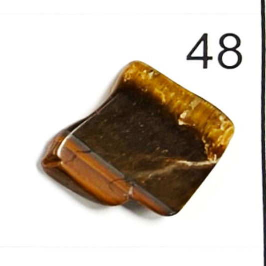 Tiger's Eye Chips. Tumbled and polished. 1401-48