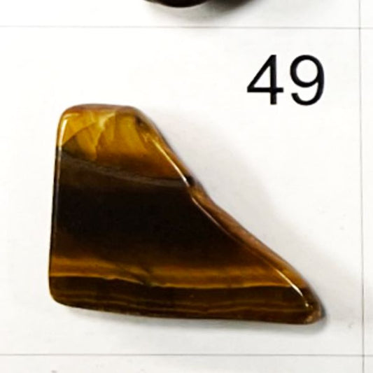 Tiger's Eye Chips. Tumbled and polished. 1401-49