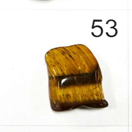 Tiger's Eye Chips. Tumbled and polished. 1401-53