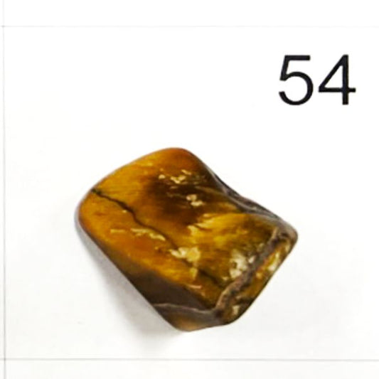 Tiger's Eye Chips. Tumbled and polished. 1401-54