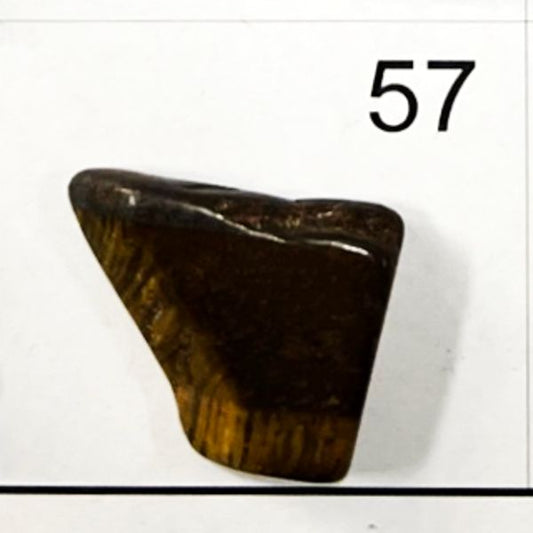 Tiger's Eye Chips. Tumbled and polished. 1401-57